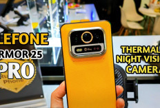 Ulefone Armor 25T Pro: Smartphone Tangguh dengan Baterai 6.500 mAh, Kamera Termal, dan Night Vision