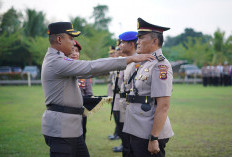 Sertijab Pejabat Utama Polres OKI, Kapolres Sampaikan Pesan Ini
