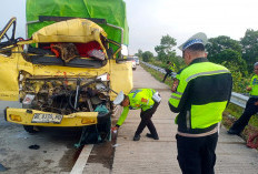 Kecelakaan di KM 286 Tol Terpeka, Sopir Asal Musi Banyuasin Meninggal di TKP