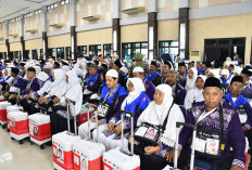 Jemaah Haji Gelombang Kedua Embarkasi Palembang, Diimbau Langsung Gunakan Pakaian Ihram Sejak di Embarkasi