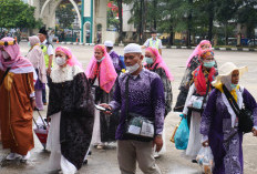 Pulang Haji, Jemaah Kloter 3 Palembang Puas Layanan Panitia 