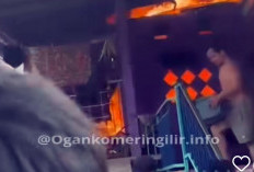 Kebakaran di Jejawi OKI, Satu Rumah Ludes Terbakar, Kerugian Capai Rp45 Juta