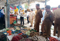 Pantau Stabilitas Harga, Pj Bupati OKI Lakukan Sidak di Pasar Kayuagung