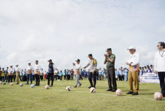 16 Tim Sepakbola Bersaing Rebutkan Juara Gala Siswa Indonesia Jenjang SMP Tingkat Kabupaten Ogan Ilir