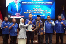 Partai Demokrat Resmi Rekomendasikan Ngesti Ridho-Mat Amin sebagai Calon Wali Kota Prabumulih