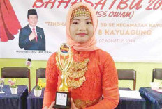 Putri Azzahra Raih Juara 1 Lomba Pidato Bahasa Owam, Wakili OKI ke Tingkat Nasional