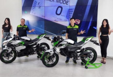 Kawasaki Ninja e-1, Motor Listrik yang Punya Fitur Parkir Canggih! Ini Spesifikasinya