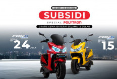 Sewa Baterai Murah, Polytron Fox S 2025 Bikin Berkendara Makin Hemat