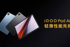 Tablet Gaming Harga Miring: iQOO Pad Air dengan Performa Gahar Snapdragon 870