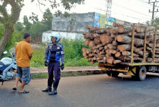 Dishub OKI Tindak Tegas Kendaraan Barang yang Melanggar Jam Operasional