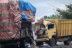 Sopir Truk Tewas Usai Terlibat Kecelakaan Maut di Jalintim OKI