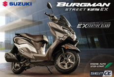 Review Suzuki Burgman Street 125EX: Skuter Mewah dengan Fitur Canggih dan Konsumsi BBM Irit