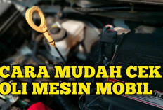 Begini Cara Cek Oli Mobil Anda! Gak Perlu ke Bengkel, Cukup Lakukan dari Rumah 