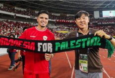 Ragnar Oratmangoen dan Shin Tae-yong Beri Dukungan untuk Warga Palestina
