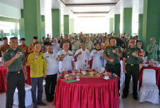 Kodim 0402/OKI Gelar Komsos, Perkuat Soliditas Keluarga Besar TNI Jaga Keutuhan NKRI