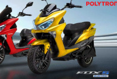 Polytron Fox S 2025: Motor Listrik Buatan Lokal dengan Gaya Futuristik dan Fitur Canggih!