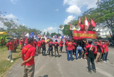 Ribuan Buruh Peringati May Day di Kayuagung, Suarakan Tuntutan ke Pemkab OKI