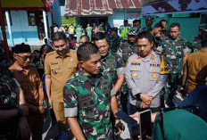 Kapolres Ogan Ilir Hadiri Launching Peresmian 2.664 Titik Sumber Air Program TNI AD Manunggal Air