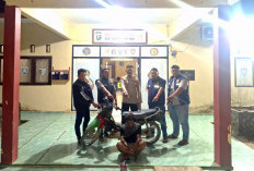 Curi Motor dan Elpiji, Pria di OKI Ini Dibekuk Saat Nongkrong di Bengkel