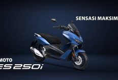 WMoto ES250i 2025: Skuter Matic Sporty Penantang XMAX dan Forza, Fiturnya Gokil Coy!  