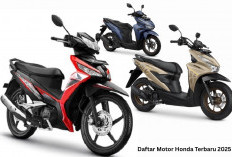 4 Tipe Motor Honda Selain Supra X 125 2025 yang Memiliki Teknologi Terbaru dan Fitur Keselamatan Lengkap