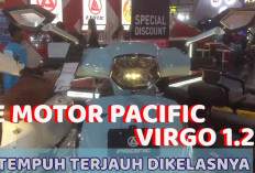 Pacific Virgo 1.2: Motor Listrik Murah Meriah Andalan Emak-emak Komplek, Harganya Cuma Segini! 