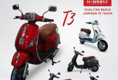 Motor Listrik Uwinfly T3, Mampu Tempuh Jarak 70 Km Dalam Sekali Cas: Harganya Cuma Segini!