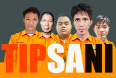 PMJ Pampang Wajah 5 Tersangka Tipsani Asal Tulung Selapan yang Rugikan Korban Miliaran Rupiah