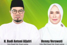 Tantang Petahana, HBA-Henny Siap Daftar di Pilkada Empat Lawang 2024