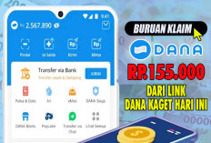 Raih Saldo Rp155.000 Melalui Program Dana Kaget, Jangan Lewatkan Kesempatan Ini