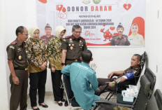 Hari Bhakti Adhiyaksa ke-64 dan HUT IAD, Kejati Sumsel Donorkan Ratusan Kantong Darah