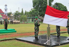 Upacara Mingguan di Kodim OKI, Kasdim: Bukan Hanya Rutinitas, Tapi Bentuk Nasionalisme