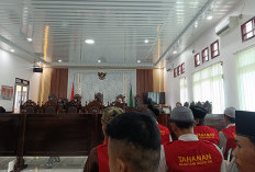 Kedapatan Simpan Senpi Rakitan, Gidik Dituntut 1 Tahun 8 Bulan Penjara