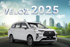Toyota Veloz 2025: Rekomendasi Mobil Keluarga Modern dengan Rasa SUV, Ini Spesifikasinya!