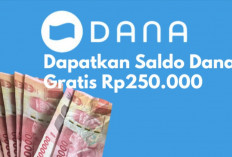 Gampang Banget! Dapatkan Saldo DANA Rp250 Ribu Hanya dengan Membagikan Link