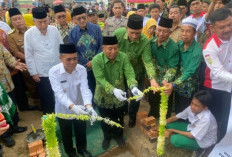 Wabup Ogan Ilir Hadiri Pengajian Akbar & Peletakan Batu Pertama Pembangunan Gedung Sekolah Muhammadiyah