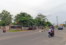 Antisipasi Kepadatan Malam Tahun Baru, Satlantas Polres OKI Rekayasa Arus di Taman Segitiga Emas