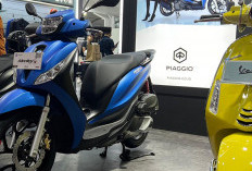 Piaggio Medley 150 Curi Perhatian di GIIAS 2025, Kombinasi Desain dan Teknologi Juara, Ini Spesifikasinya!