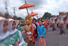 Kemeriahan Karnaval Budaya HUT RI ke-79 di Kabupaten OKI, Pakaian Adat dan Kendaraan Hias Tsmpil Memukau