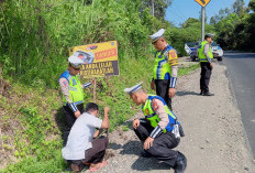 Minimalisir Angka Kecelakaan, Polres Lahat Kampanye Keselamatan Berkendara