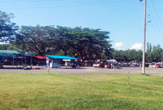 PKL Baju Bekas Mulai Menghilang dari Taman Segitiga Emas Kayuagung