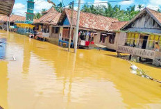 Banjir Luapan Sungai Masih Melanda Muratara dan Muba, Perekonomian Terganggu