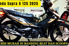 Harga Selisih Satu Juta, Pilih Honda Supra X 125 2025 Tipe CW atau SW?
