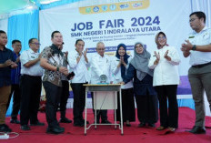 Tekan Angka Pengangguran, SMKN 1 Indralaya Utara Ogan Ilir Gelar Job Fair, Sekda Sampaikan Apresiasi