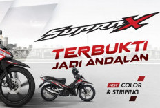 Motor Bebek Legendaris! Honda Supra X 125 2025 Hadir dengan Mesin Efisien dan Desain Stylish