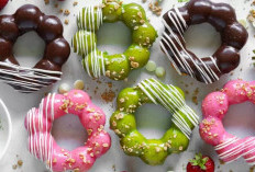 Resep Donat Mochi dengan Topping  Cantik untuk Ide Jualan