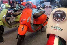 ZPT NYX: Skuter Listrik Lokal Mirip Vespa Mahal dengan Harga Terjangkau, Punya Motor Power 1200 watt