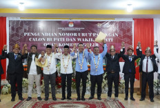 KPU OKI Tetapkan Nomor Urut Paslon Pilkada 2024, Kampanye Dimulai 25 September