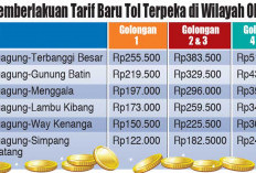 Tol Betung-Tempino-Jambi Mulai Beroperasi, Tol Terpeka Alami Penyesuaian Tarif