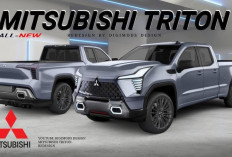 Pick-Up Serba Bisa! Triton 2025 Tawarkan Desain Sangar, 6 Varian dan Mode 4WD Lengkap